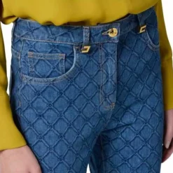 Vintage Blu Slim Logo Jeans