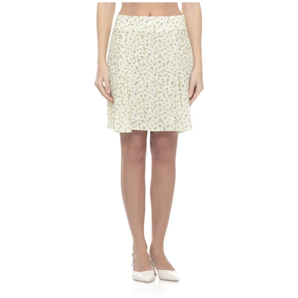 Viscose Mini Skirt