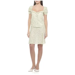 Viscose Mini Skirt
