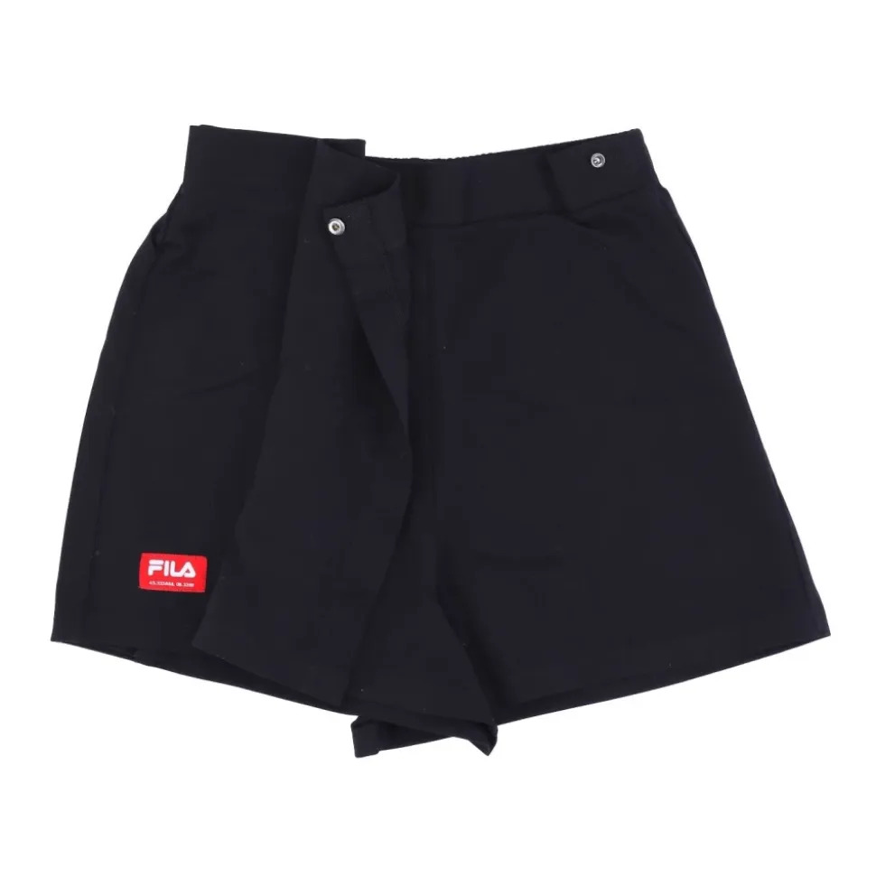 Vita Alta Gonna Nera Beauty Shorts