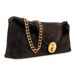Vivian Suede Clutch
