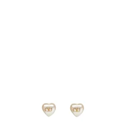 VLogo Heart Earrings