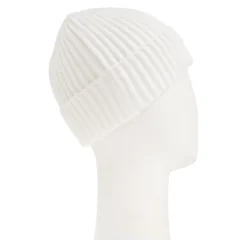 Wool Beanie with Logo Patch