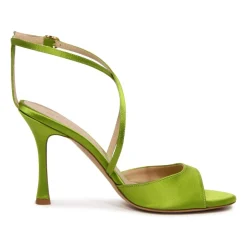 Xose Satin Sandal Pistacchio Verde
