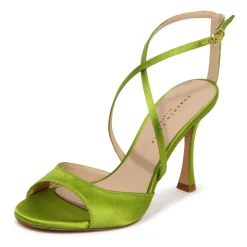 Xose Satin Sandal Pistacchio Verde