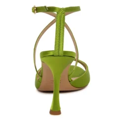 Xose Satin Sandal Pistacchio Verde