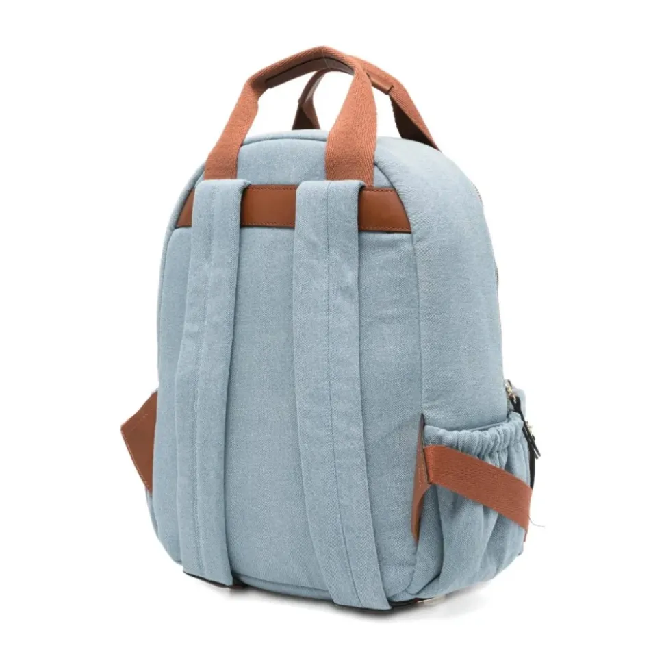 Zaino con logo ricamato