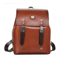 Zaino in pelle marrone Lorenzo