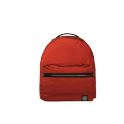 Zaino Rosso in Nylon Metal Iridescente