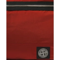 Zaino Rosso in Nylon Metal Iridescente