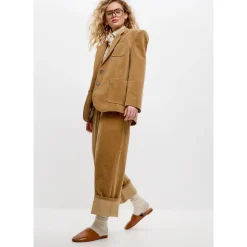 Zoccoli in pelle minimalisti - Marrone